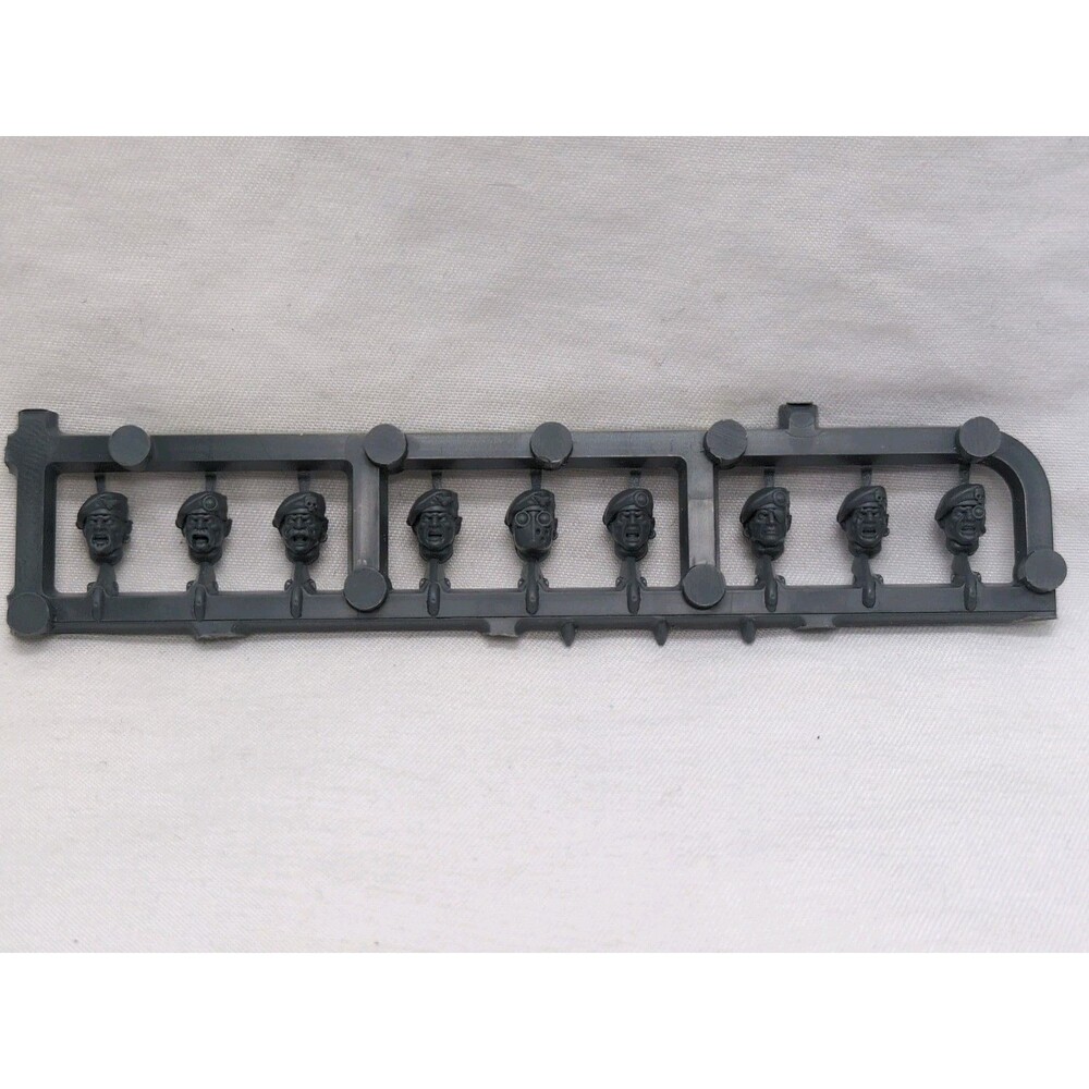 Warhammer 40K Tempestus Scions Heads Sprue